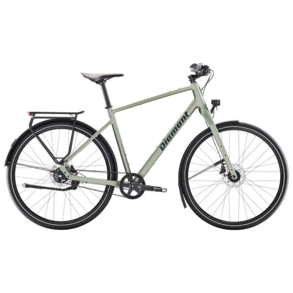 Diamant Mahon Style Pro - City Bike mit Riemenantrieb - 2025 - hay green – Bild 1