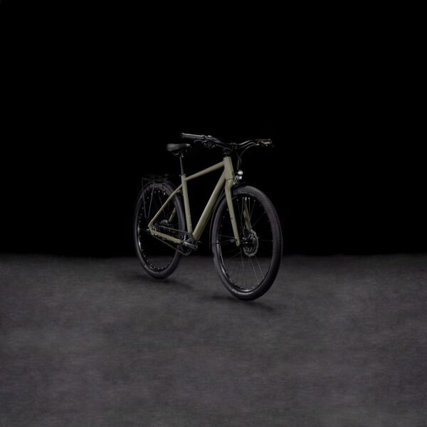 CUBE HYDE Pro FE - 29" City-Bike - 2025 - dustyolive / gold – Bild 7
