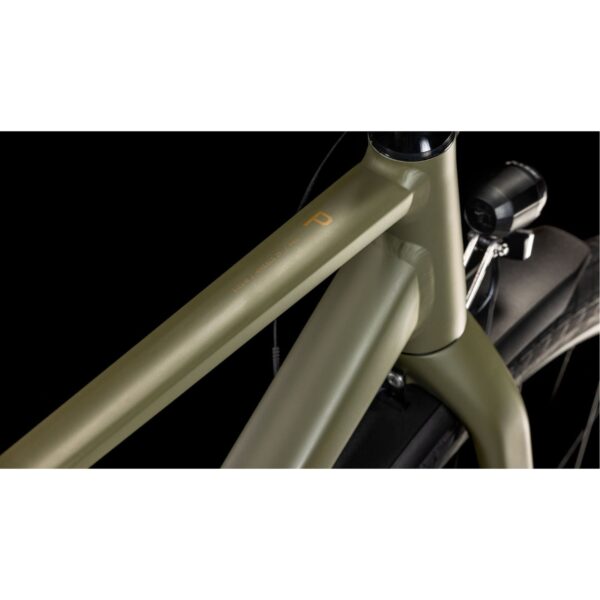 CUBE HYDE Pro FE - 29" City-Bike - 2025 - dustyolive / gold – Bild 6