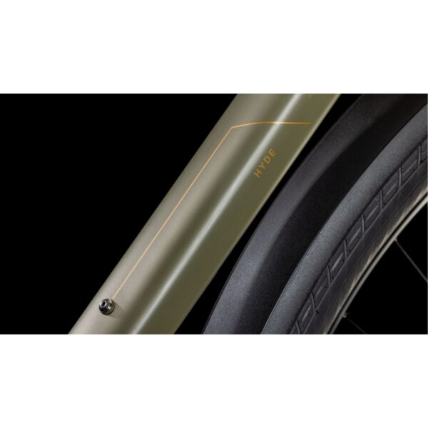 CUBE HYDE Pro FE - 29" City-Bike - 2025 - dustyolive / gold – Bild 5