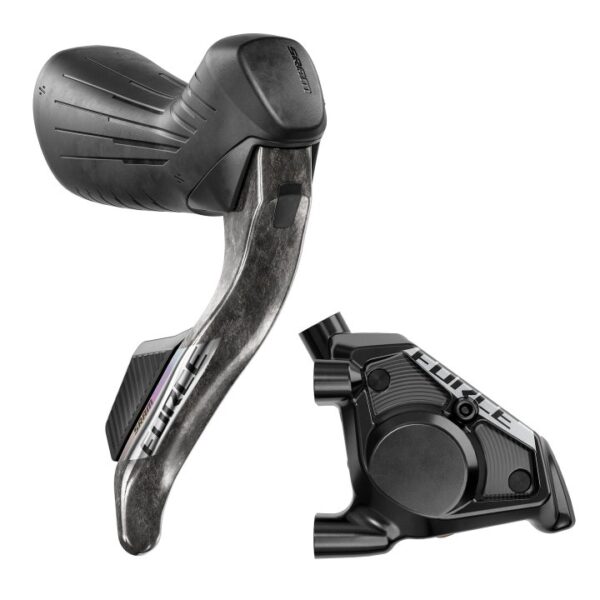 SRAM FORCE AXS HRD Brems-/Schalthebel + Hydraulische Scheibenbremse Set | Flat Mount | E1 - vorn links / hinten rechts – Bild 2