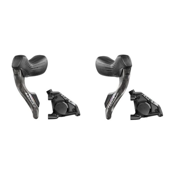 SRAM FORCE AXS HRD Brems-/Schalthebel + Hydraulische Scheibenbremse Set | Flat Mount | E1 - vorn links / hinten rechts – Bild 5